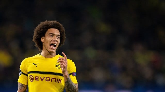 Dortmunds Axel Witsel will noch nicht an den Titel denken.