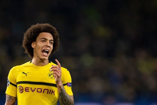 Dortmunds Axel Witsel will noch nicht an den Titel denken.