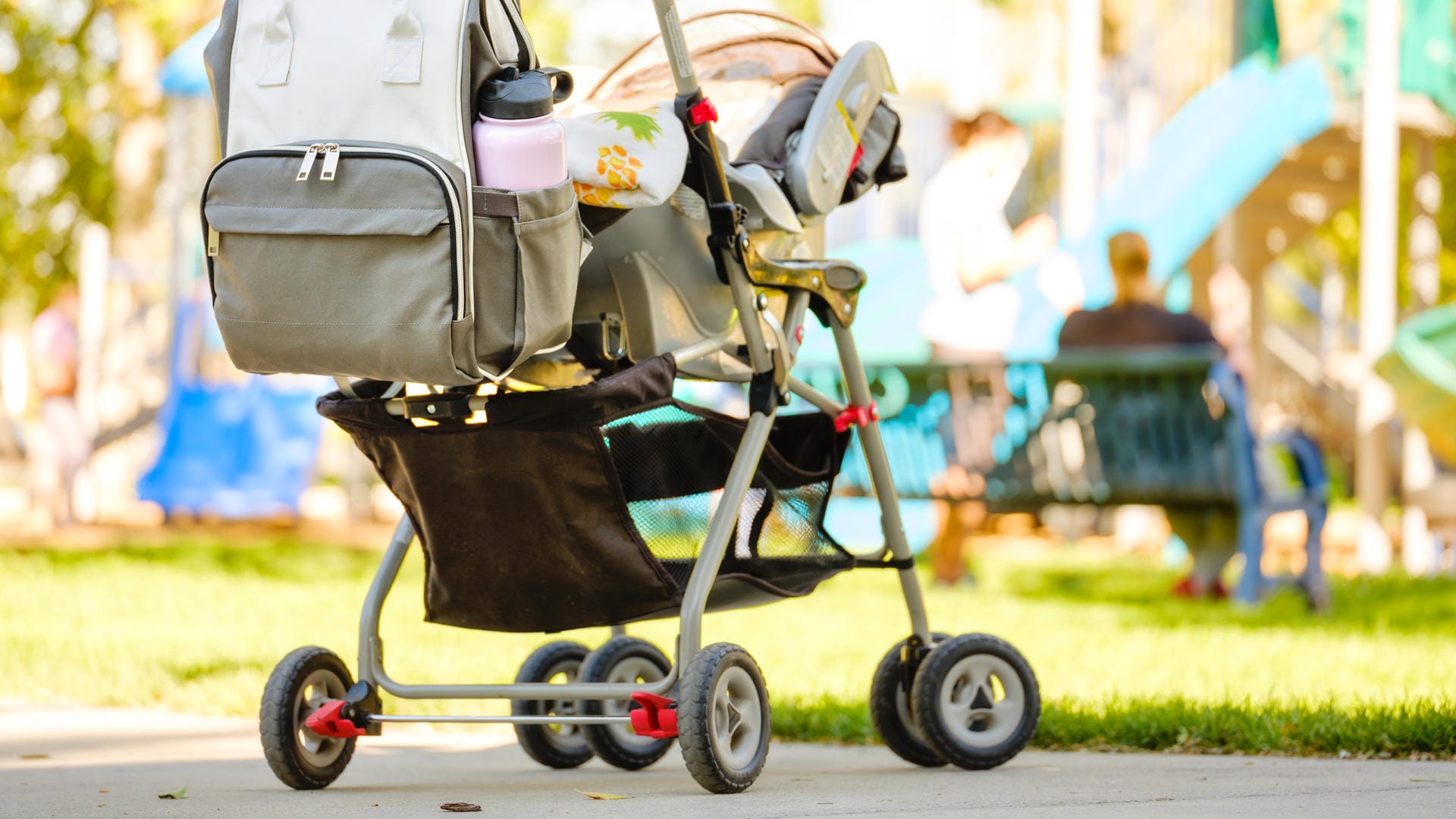 Wickeltaschen bieten Stauraum, um Babys Utensilien unterzubringen.