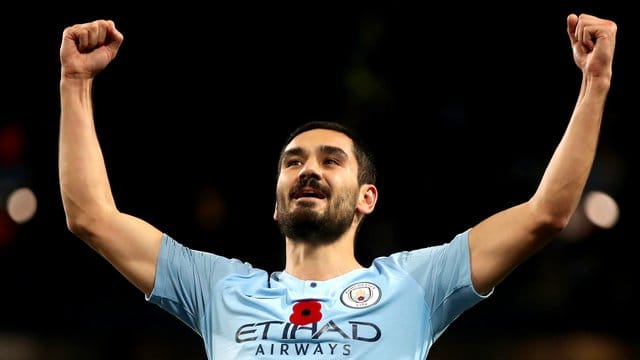 Glaubt, dass sein ehemaliger Verein Borussia Dortmund Meister werden kann: Der nun für Manchester City spielende Ilkay Gündogan.