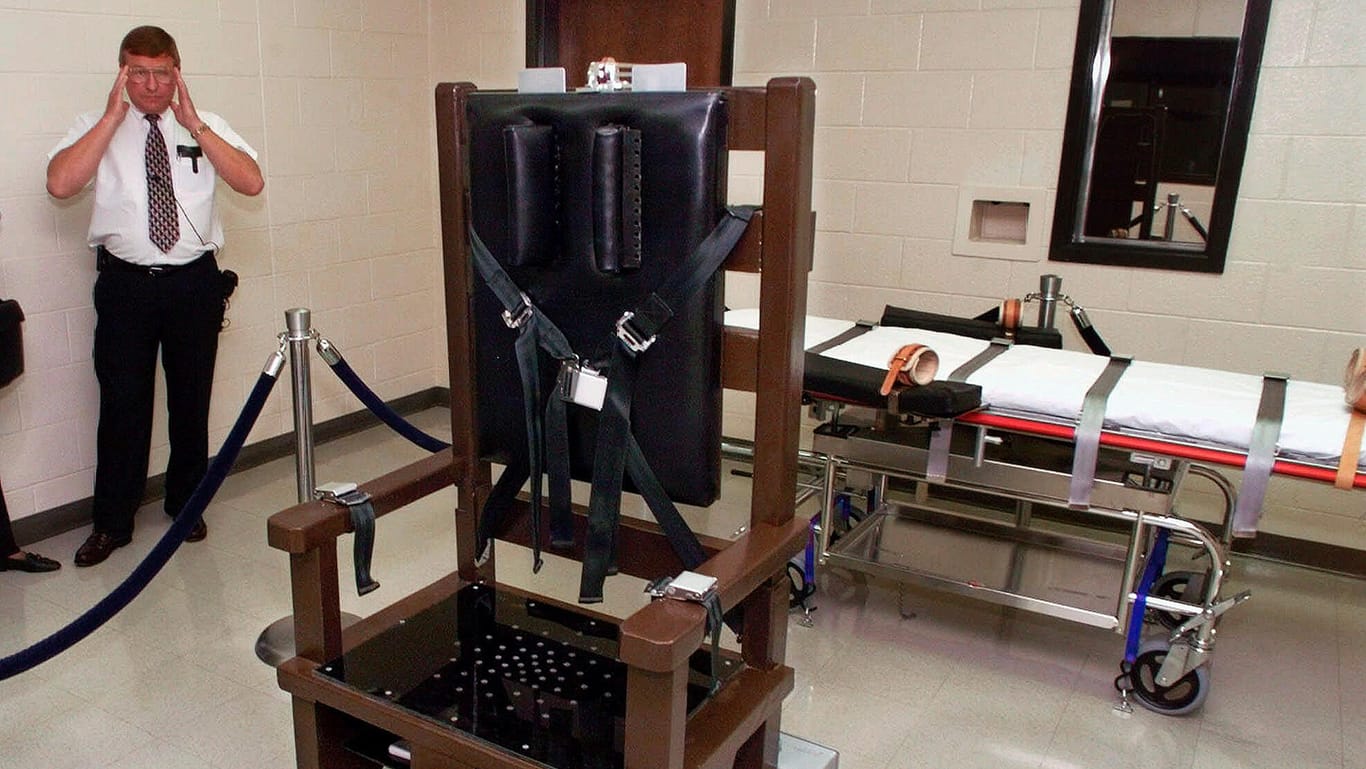 Der elektrische Stuhl im Riverbend Hochsicherheitsgefängnis in Nashville, Tennessee: Zwei Hinrichtungen innerhalb eines Monats. (Archivfoto)