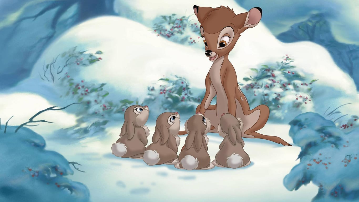 "Bambi": Für viele gehören Disneyfilme wie dieser zur Weihnachtszeit.