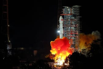 Start der Chang'e-4 Mondsonde in der südwestchinesischen Provinz Sichuan.