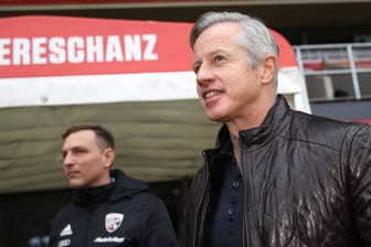 Jens Keller (r.) ist der neue Trainer vom FC Ingolstadt.