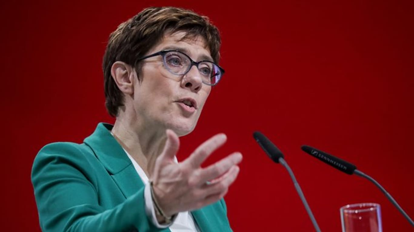 Annegret Kramp-Karrenbauer wurde zur neuen CDU-Vorsitzenden gewählt.