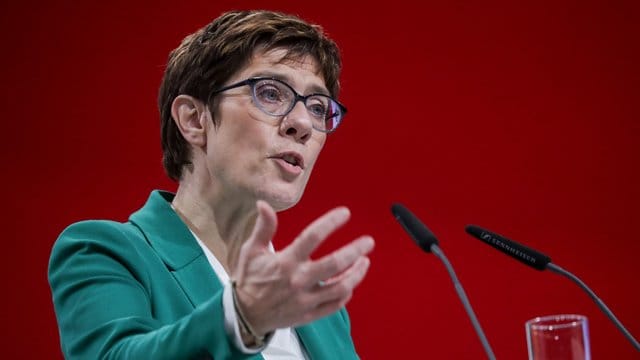 Annegret Kramp-Karrenbauer wurde zur neuen CDU-Vorsitzenden gewählt.