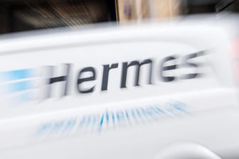 Ein Lieferwagen des Paketdienstes "Hermes": Am Freitagmittag wurde ein Hermes-Transporter geklaut.