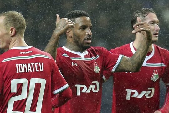 Der frühere Schalker Jefferson Farfan traf doppelt für Moskau.