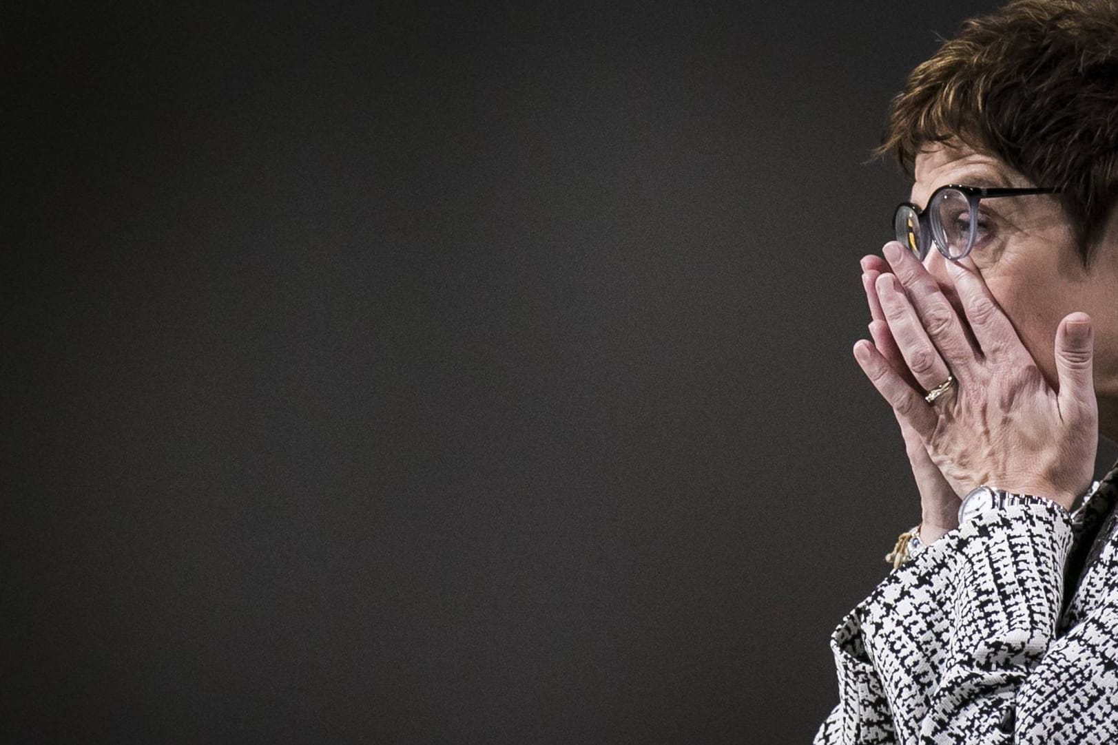 Annegret Kramp-Karrenbauer nach ihrer Wahl zur CDU-Vorsitzenden: Bei den Landtagswahlen in Ostdeutschland wird ihr Hass entgegenschlagen.