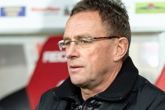 Bedient: Leipzig-Coach Ralf Rangnick in Freiburg.