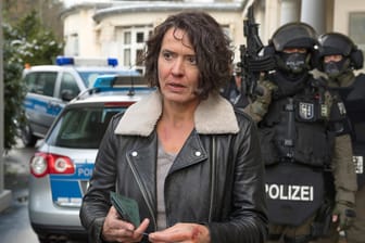 Erwischt: Lena Odenthal (Ulrike Folkerts) kommt bei ihren Ermittlungen zu einem geplanten Anschlag nicht ungeschoren davon.
