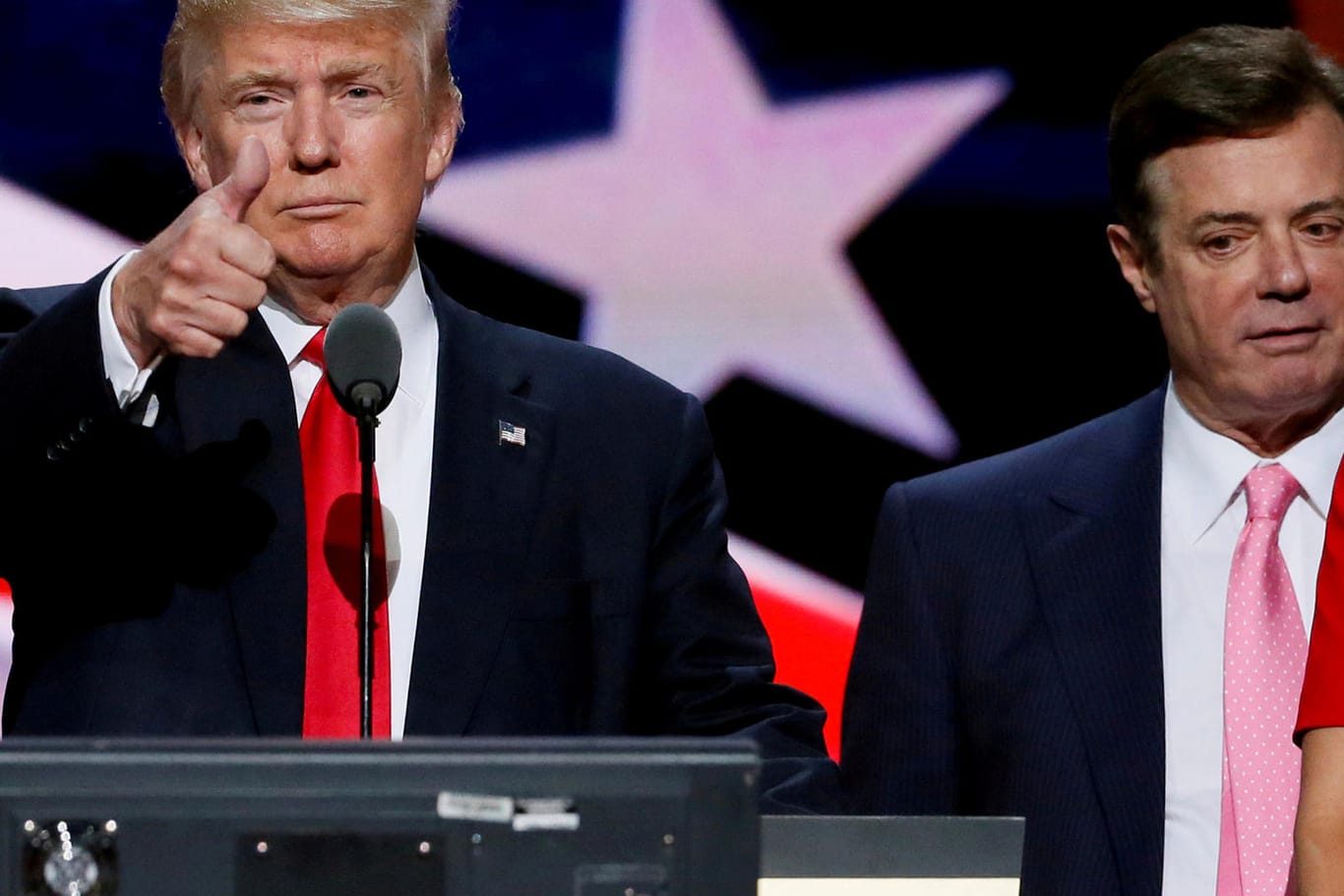 Donald Trump mit Paul Manafort: Der US-Präsident bereitet sich auf den Wahlkampf 2020 vor.