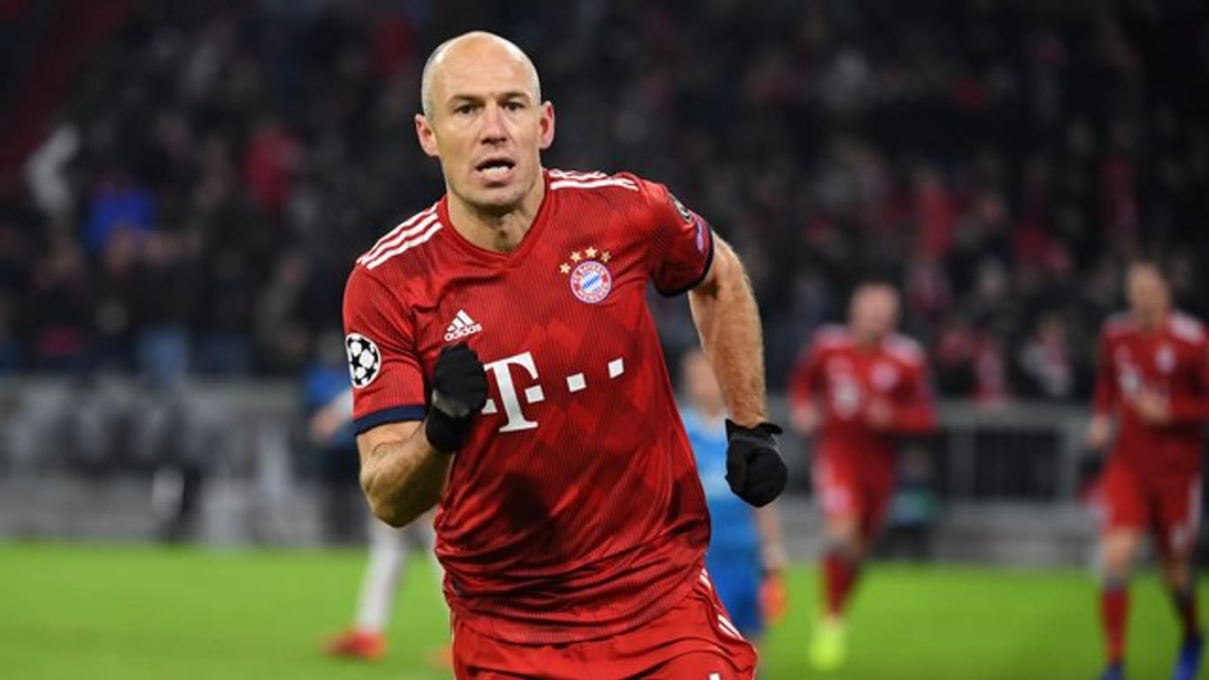 Spielt seit 2009 für den FC Bayern München: Arjen Robben.