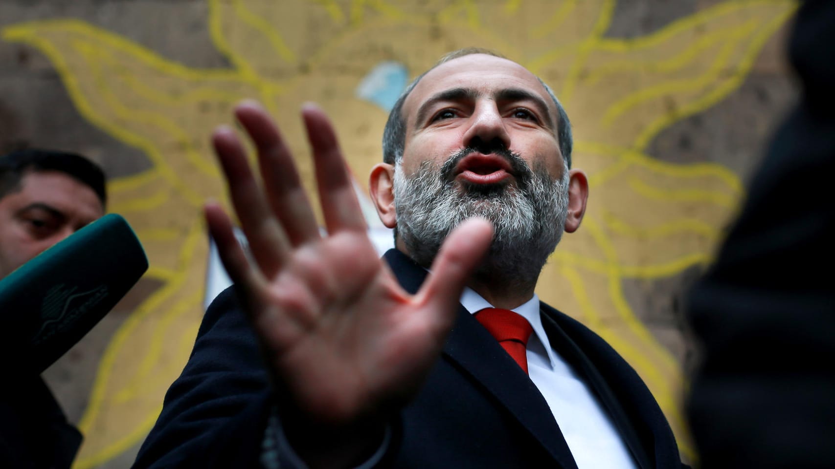 Nikol Paschinjan: Der Ministerpräsident hat die Parlamentswahlen in Armenien gewonnen. Nikol Paschinjan: Der Ministerpräsident hat die Parlamentswahlen in Armenien gewonnen.