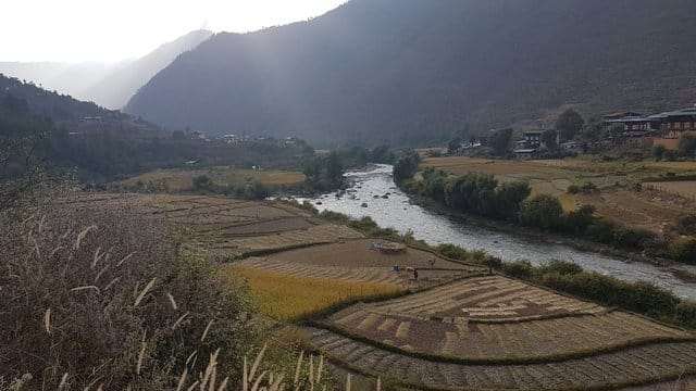 Bhutan gilt als einziges klimaneutrales Land der Welt, leidet aber unter den Folgen des Klimawandels.