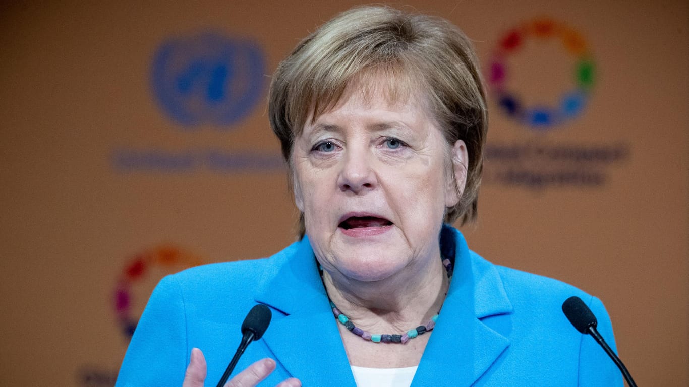 Angela Merkel in Marrakesch: Die Bundeskanzlerin kam ganz bewusst persönlich zur Konferenz.