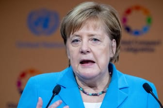 Angela Merkel in Marrakesch: Die Bundeskanzlerin kam ganz bewusst persönlich zur Konferenz.