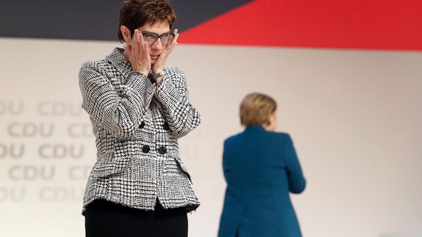 Annegret Kramp-Karrenbauer ist nach ihrer Wahl zu Tränen gerührt: Aber welche Folgen wird die Merkel-Nachfolgerin für die Partei haben?