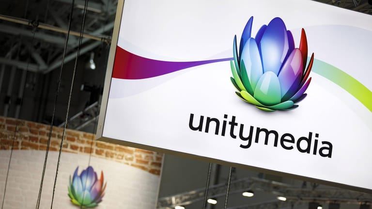 Unitymedia Logo: Am Montagvormittag (10.12.2018) konnten viele Kunden des Providers nicht surfen, telefonieren und fernsehen.