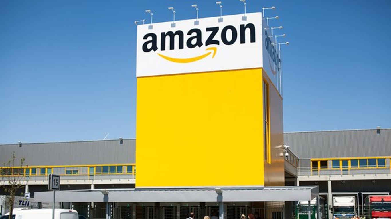 Ein Amazon-Depot.