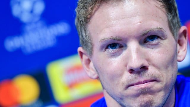 Hat nur noch eine geringe Hoffnungs auf das Weiterkommen in der Champions League: Hoffenheims Trainer Julian Nagelsmann. Hat nur noch eine geringe Hoffnungs auf das Weiterkommen in der Champions League: Hoffenheims Trainer Julian Nagelsmann.