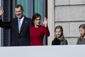 December 6 2018 Madrid Madrid Spain King Felipe VI of Spain Queen Letizia of Spain Princess