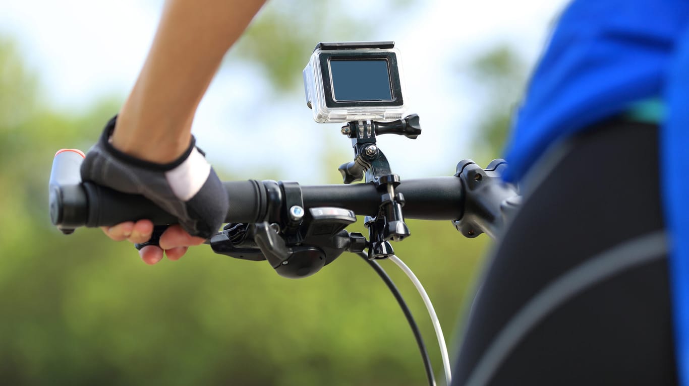 Mit einer Action-Kamera lässt sich fast jede sportliche Betätigung filmen.