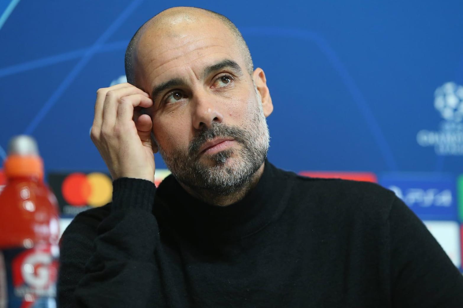 Nachdenklich: ManCity-Trainer Pep Guardiola.