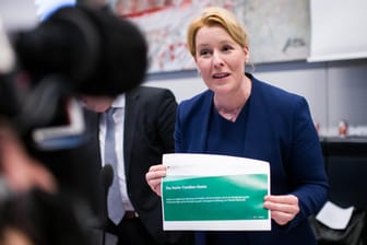 Franziska Giffey (SPD), Bundesfamilienministerin: Ihr Ressort ist für das Gesetz verantwortlich.