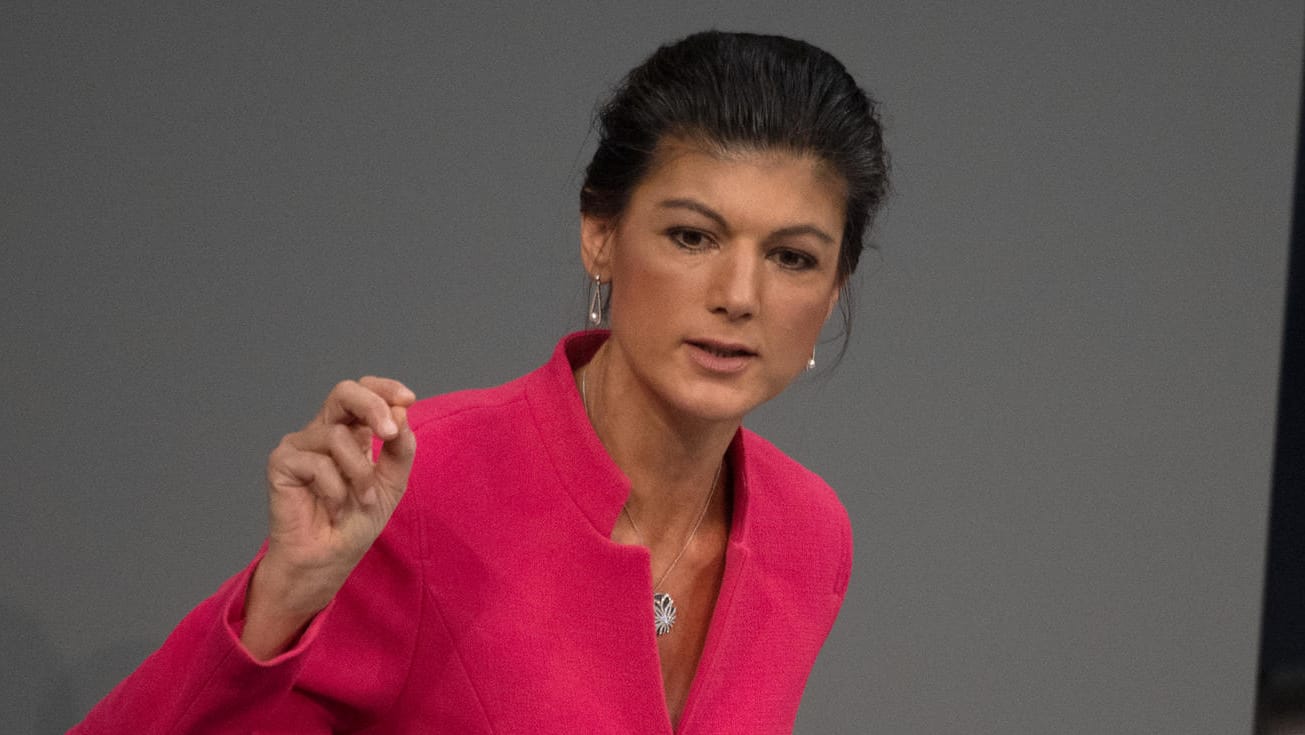 Sahra Wagenknecht: Die Linke-Politikerin will keine AfD-Mitglieder in der Bewegung "Aufstehen".