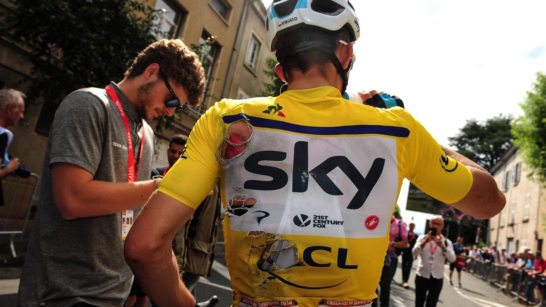 Ausstieg: Ab 2020 werden Michal Kwiatkowski und Co. nicht mehr mit Sky auf dem Trikot fahren.