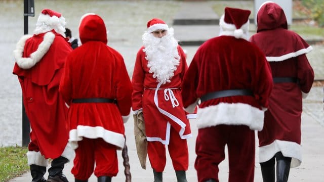 Weihnachtsmänner sind rar.