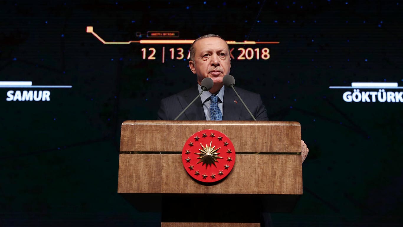 Der türkische Präsident Recep Tayyip Erdogan: Die Militäroffensive im Norden Syriens soll in wenigen Tagen beginnen.