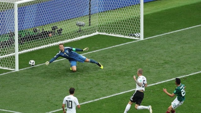 Deutschland verliert bei der Fußball-WM 0:1 gegen Mexiko.