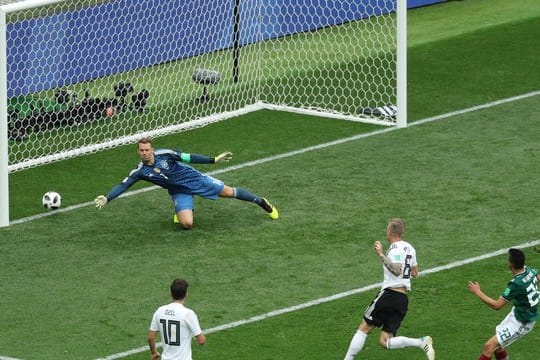 Deutschland verliert bei der Fußball-WM 0:1 gegen Mexiko.