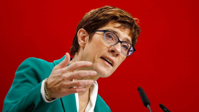 Die neue CDU-Chefin Annegret Kramp-Karrenbauer: Kann sie Wähler in Ostdeutschland gewinnen?