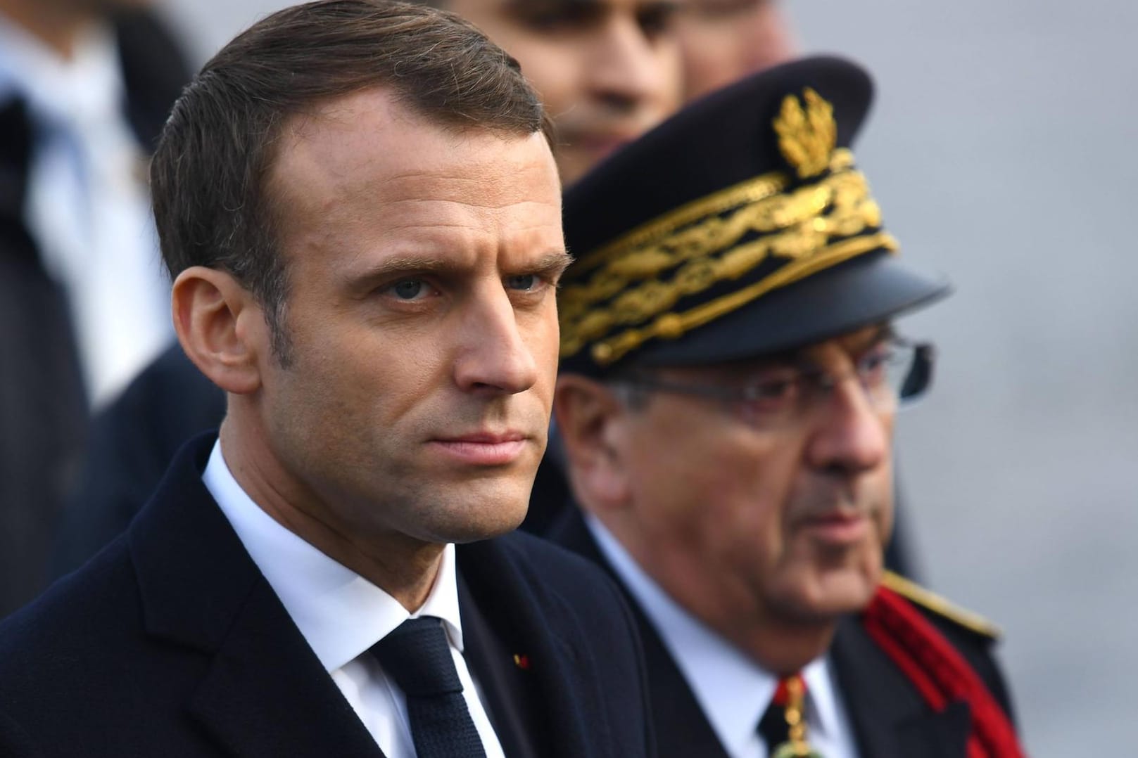 Blick in die Zukunft: Emmanuel Macron.