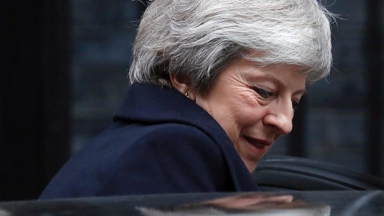 Theresa May, Premierministerin von Großbritannien, hat das Misstrauensvotum gegen sich überstehen können.