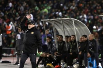 Diego Maradona, Trainer des mexikanischen Zweitligisten Dorados de Sinaloa, muss eine Geldstrafe zahlen.