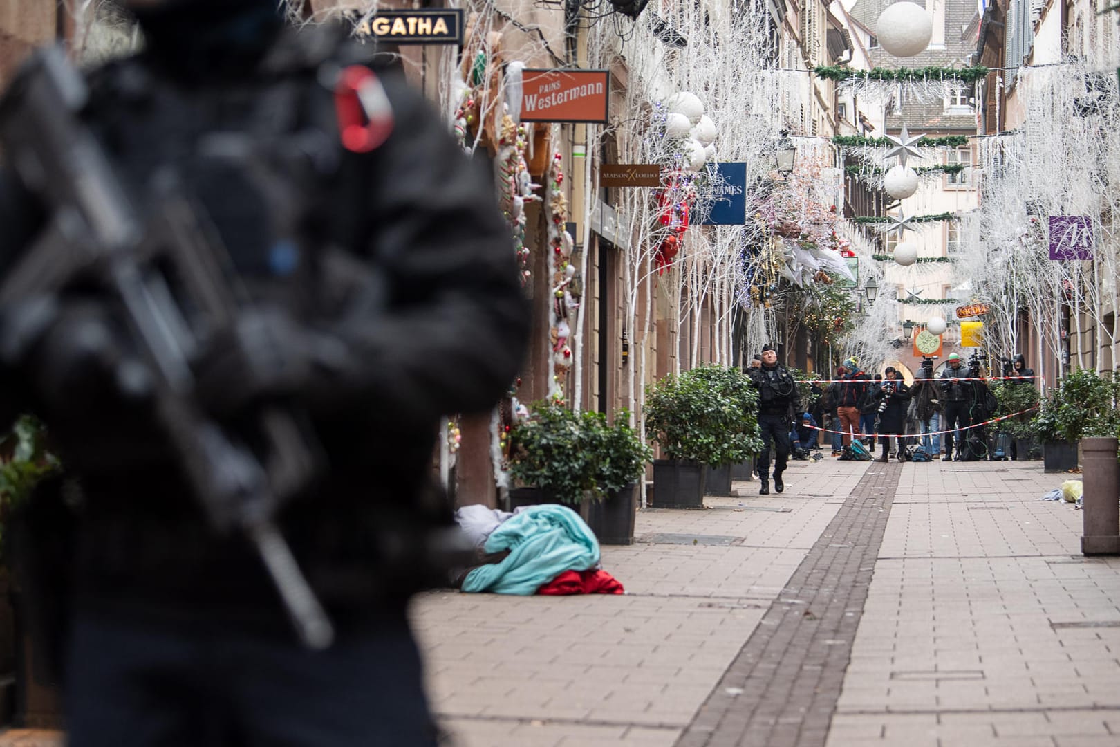 Tatort in Straßburg.