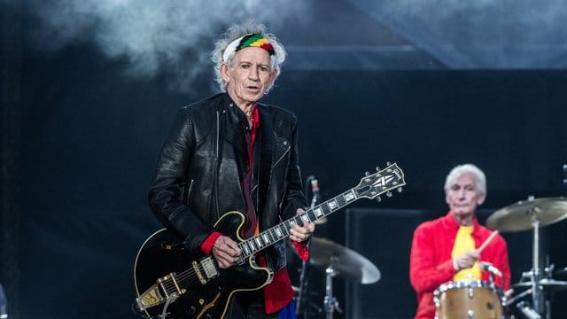 Nüchtern auf der Bühne - eine ganz neue Erfahrung für Keith Richards.