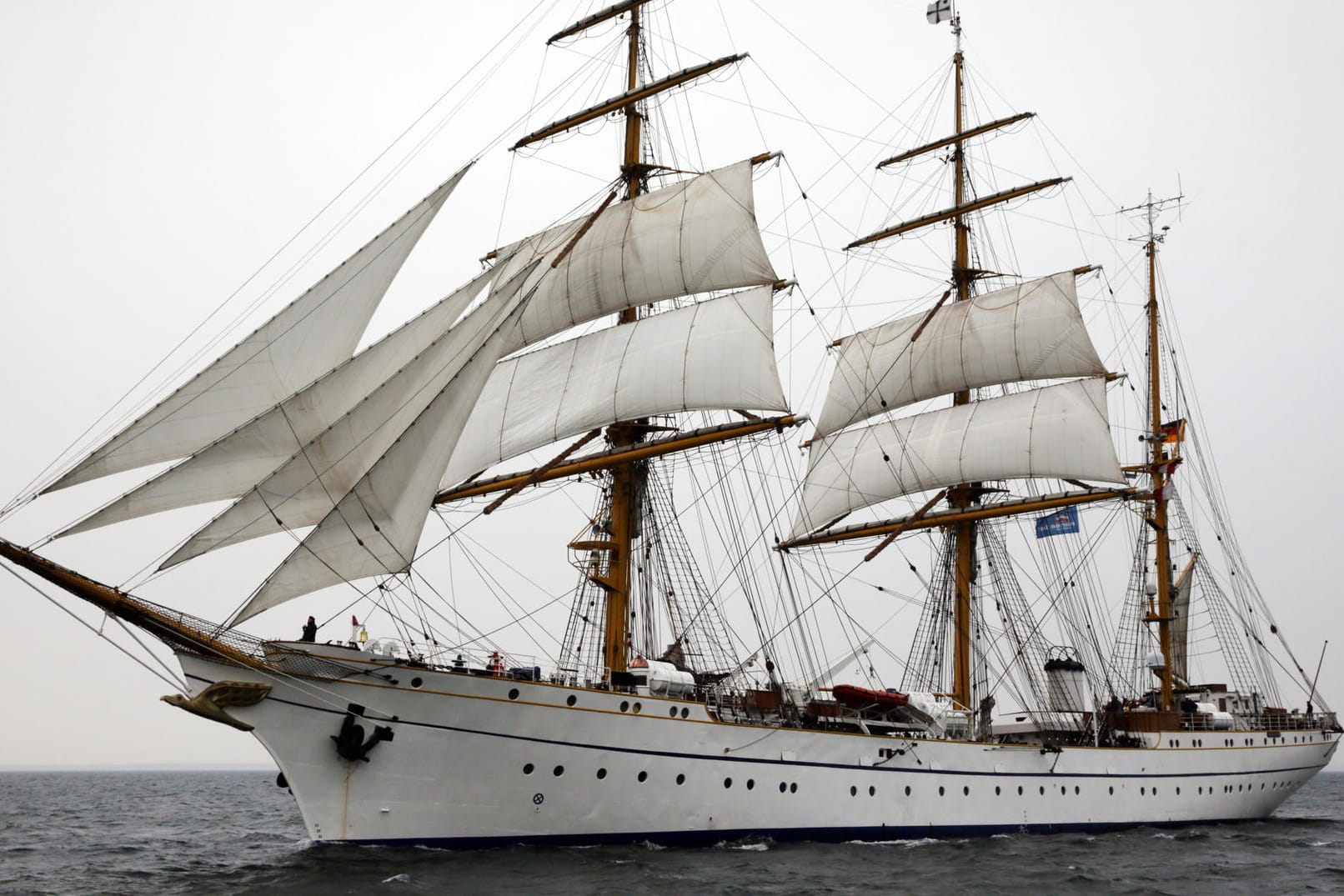Die "Gorch Fock": Das Marine-Segelschulschiff wird 60 Jahre alt.