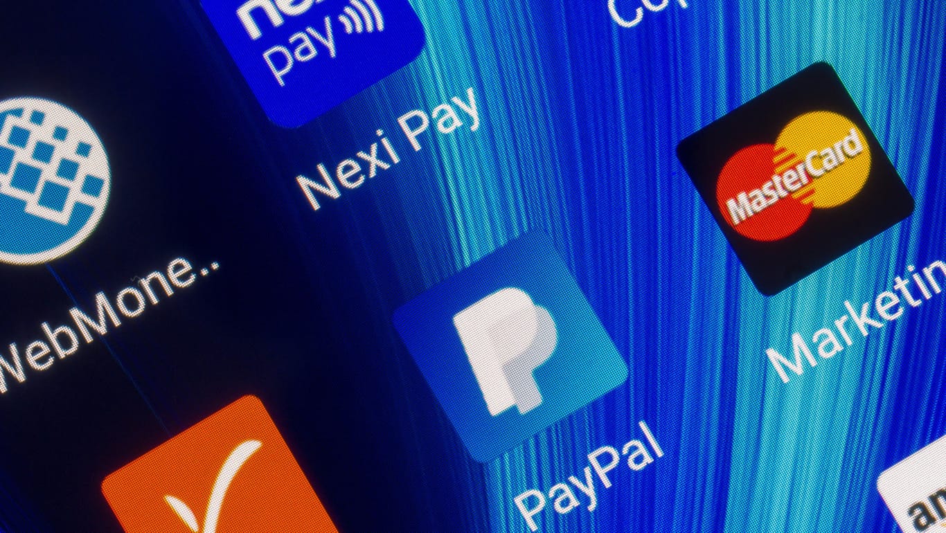 PayPal-App auf einem Smartphone: Ein Trojaner bedroht Kunden des Online-Bezahldienstes.