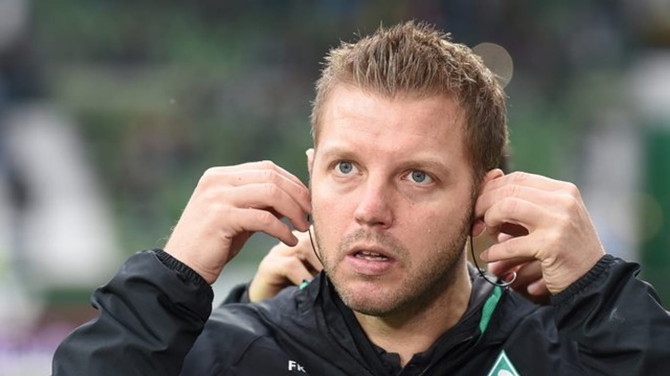 Werder-Trainer Florian Kohfeldt sieht eine Siegchance gegen den BVB.