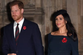 Prinz Harry und Herzogin Meghan: Die beiden Royals wurden jetzt auch in Wachs verewigt.