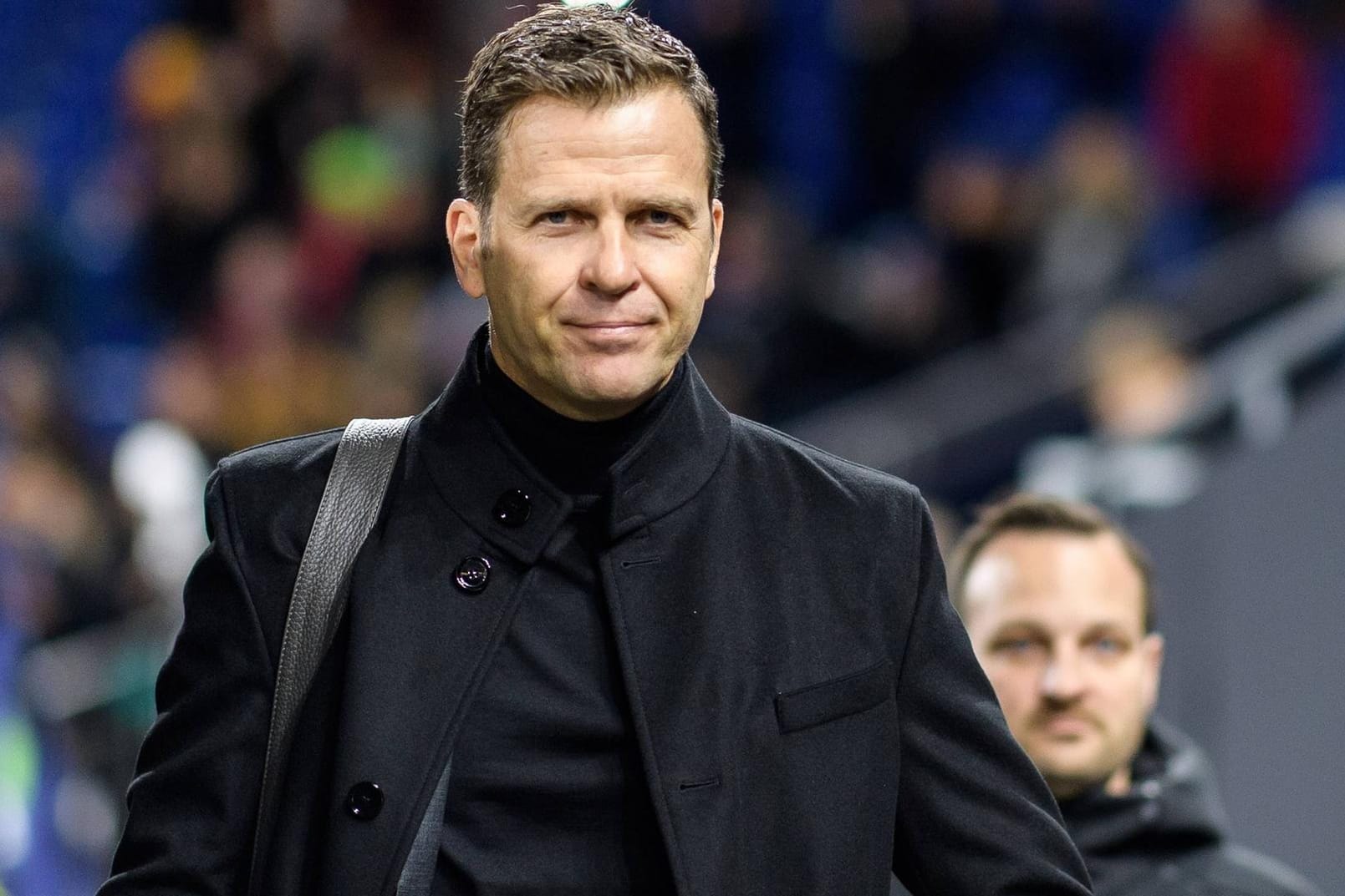 Der umstrittene Marketing-Slogan "Die Mannschaft" sei diskutiert worden, werde aber bleiben, sagt der Direktor der deutschen Nationalmannschaft Oliver Bierhoff.