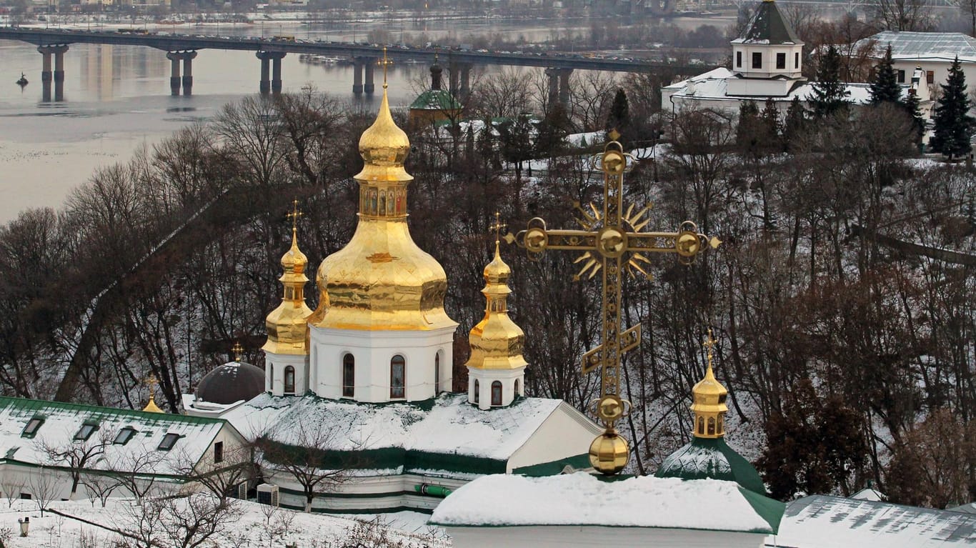 Das Kiewer Höhlenkloster: 70 Prozent der Ukrainer sehen sich als orthodoxe Christen. Ein Großteil sieht sich demnach als Anhänger des Kiewer Patriarchats.