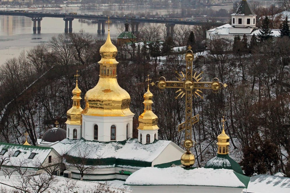 Das Kiewer Höhlenkloster: 70 Prozent der Ukrainer sehen sich als orthodoxe Christen. Ein Großteil sieht sich demnach als Anhänger des Kiewer Patriarchats.
