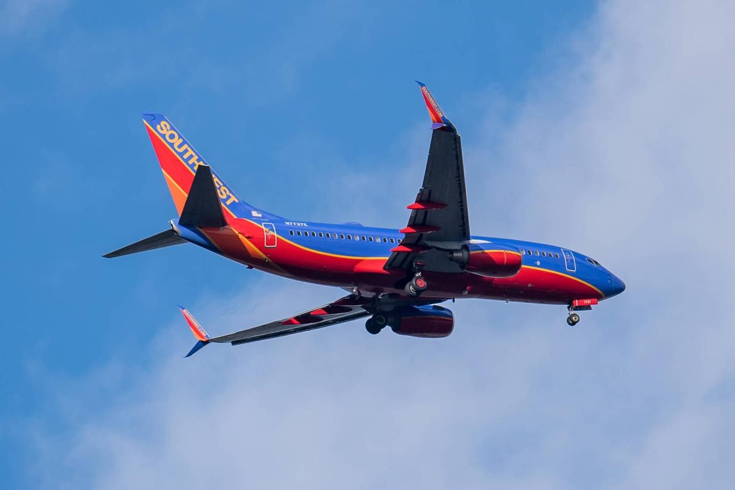 Ein Flugzeug von Southwest Airlines: Die Maschine hatte bereits 950 Kilometer Strecke hinter sich, als der Irrtum bemerkt wurde. (Symbolbild)