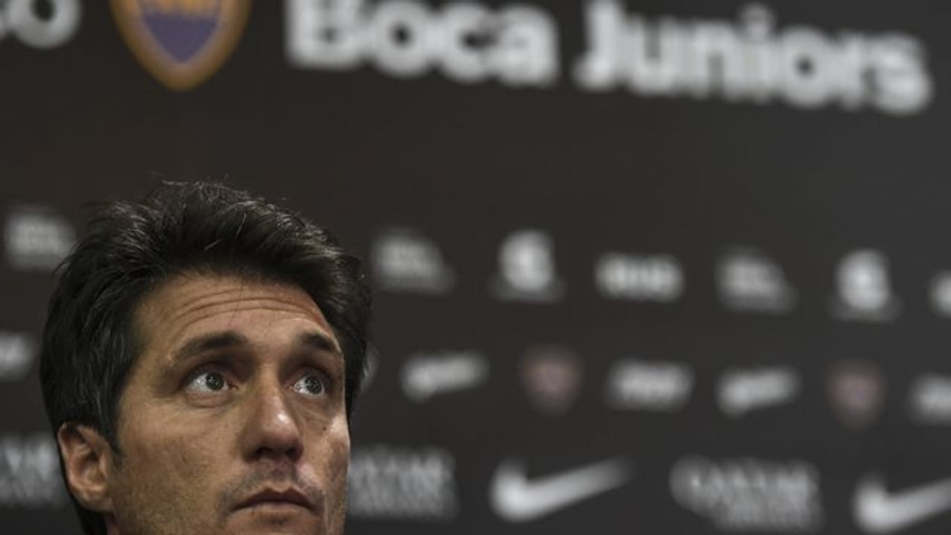 Ist nicht mehr Trainder der Boca Juniors: Barros Schelotto.